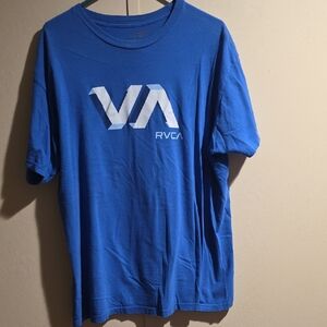 RVCA Vibrant Blue Short Sleeve Tee